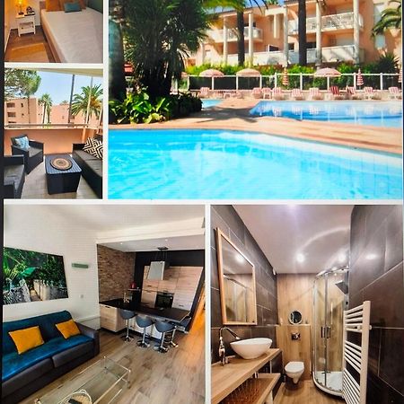 Residence De Vacances Avec Piscine & Transat, A 2 Minutes Des Plages - Bat N2 Vallauris Eksteriør billede