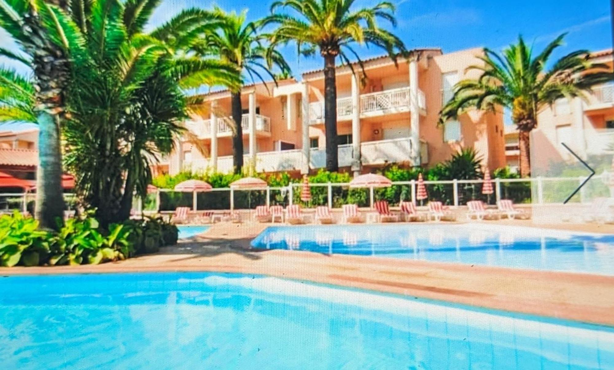 Residence De Vacances Avec Piscine & Transat, A 2 Minutes Des Plages - Bat N2 Vallauris Eksteriør billede